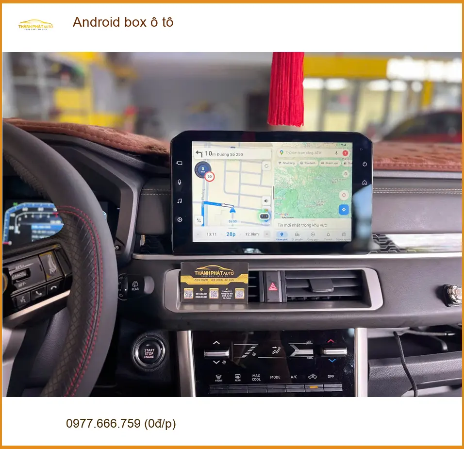 Anh Khang lắp Android Box ô tô cho Kia Seltos Quận 1, tiện ích giải trí