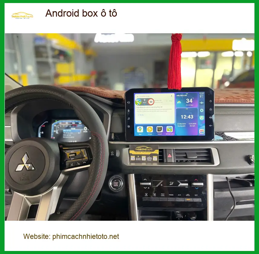 Anh Khang lắp Android Box ô tô cho Kia Seltos Quận 1, tiện ích giải trí ảnh thực tế 3
