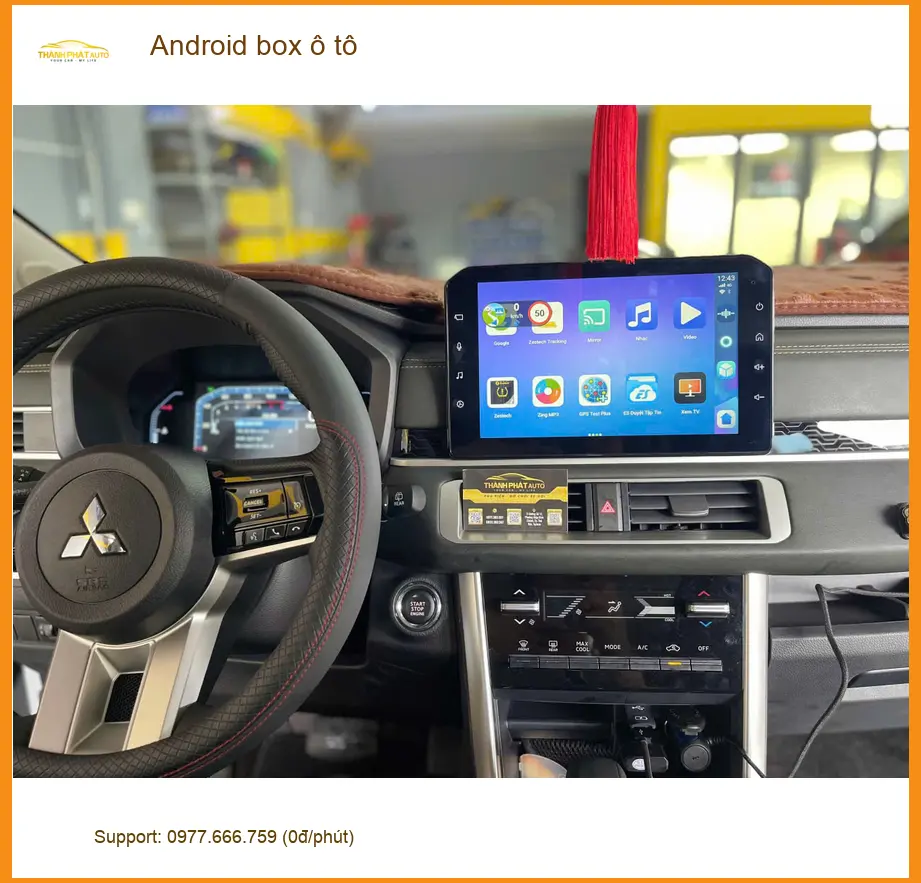 Anh Khang lắp Android Box ô tô cho Kia Seltos Quận 1, tiện ích giải trí ảnh thực tế 5