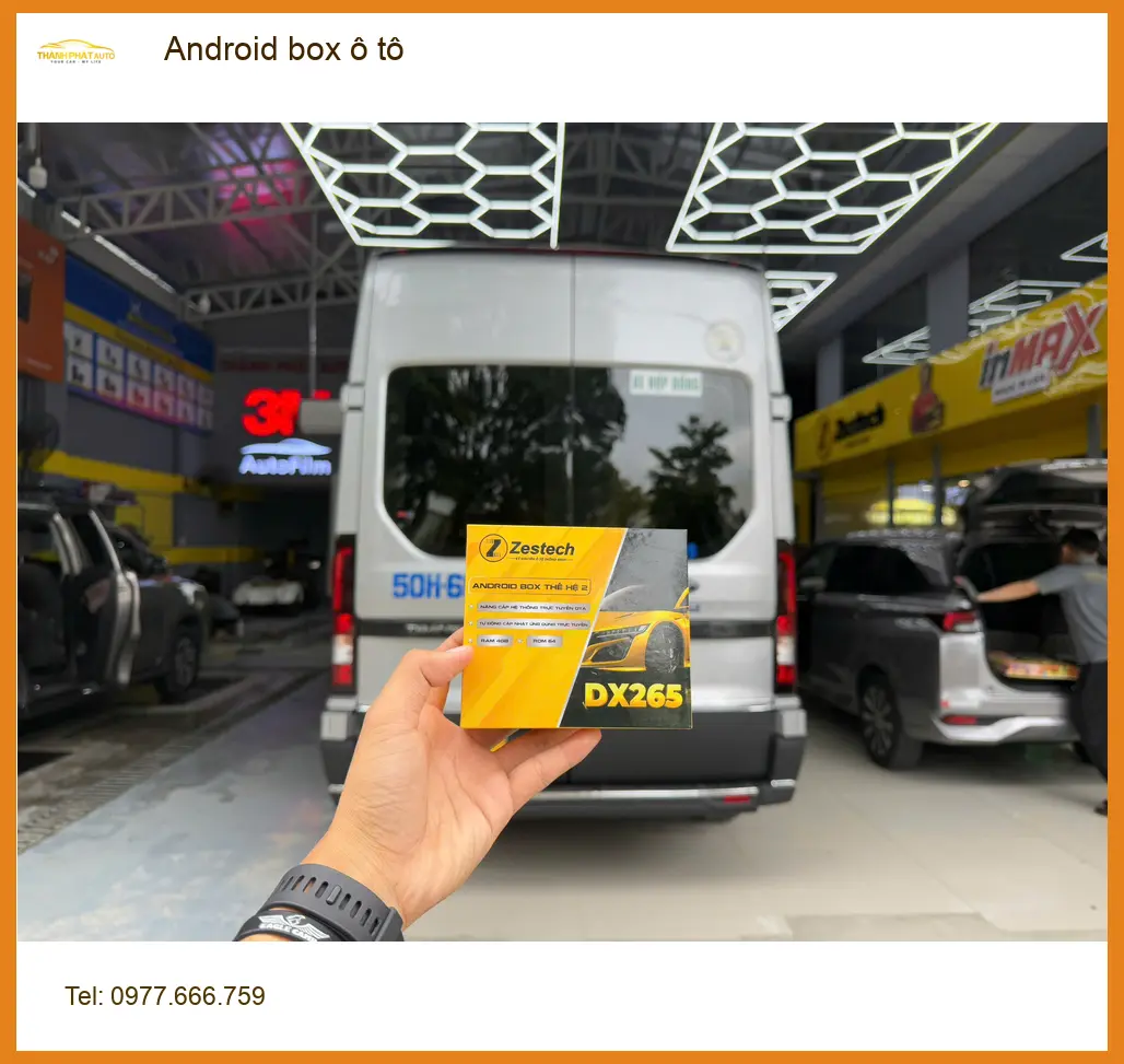 Anh Đăng nâng cấp Android box ô tô cho Ford Ranger tại Quận 7