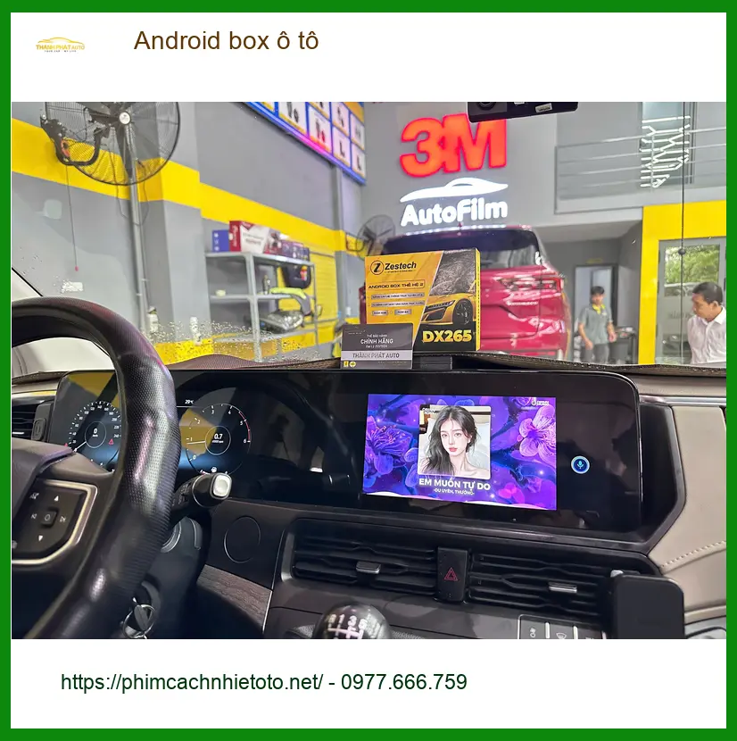 Anh Khang lắp Android box ô tô cho Honda CRV tại Củ Chi để có nhiều tính năng giải trí hơn