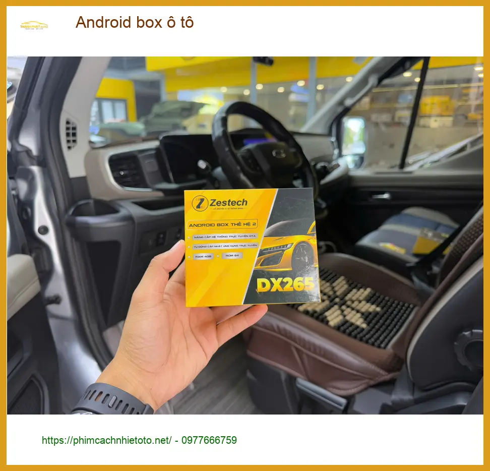 Anh Khang lắp Android box ô tô cho Honda CRV tại Củ Chi để có nhiều tính năng giải trí hơn ảnh thực tế 3