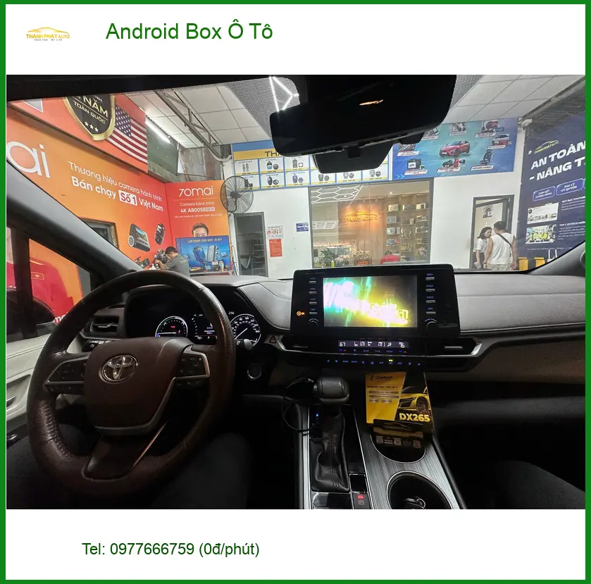 Chị Cẩm Nhung lắp Android Box Ô Tô cho xe hơi tại Quận Phú Nhuận ảnh thực tế 4