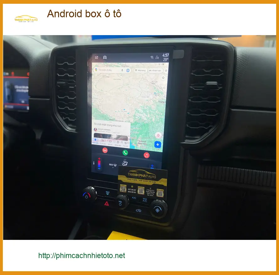 Anh Hưng lắp Android box ô tô cho Hyundai Creta Quận 1 để nâng cấp giải trí ảnh thực tế 3