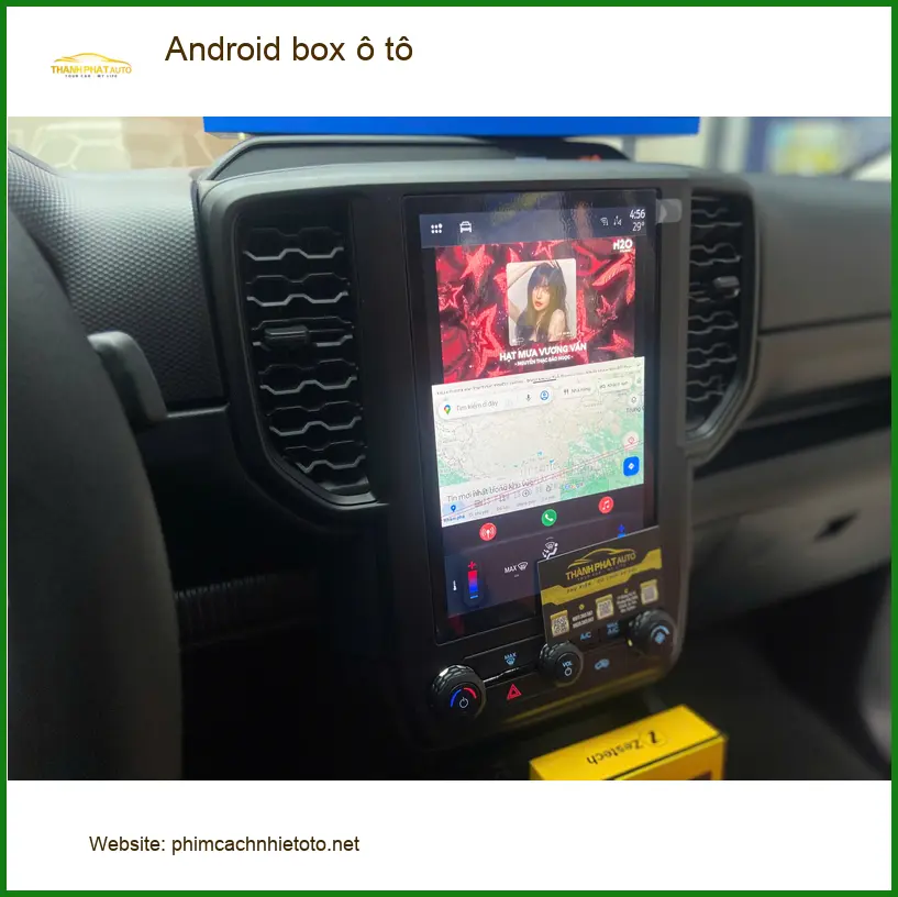 Anh Hưng lắp Android box ô tô cho Hyundai Creta Quận 1 để nâng cấp giải trí ảnh thực tế 4