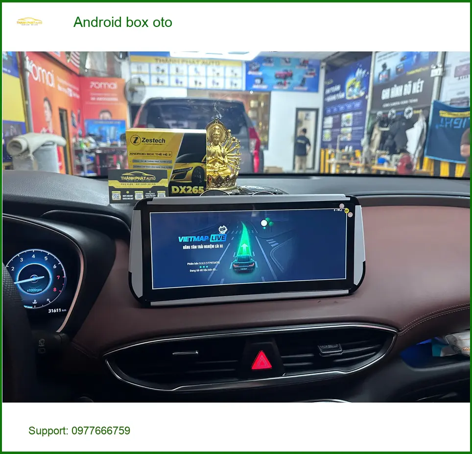 Anh Trường lắp Android box oto cho Kia Sorento tại Củ Chi tiện lợi hơn ảnh thực tế 2