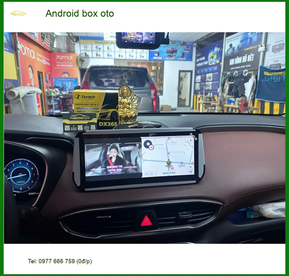 Anh Trường lắp Android box oto cho Kia Sorento tại Củ Chi tiện lợi hơn ảnh thực tế 3