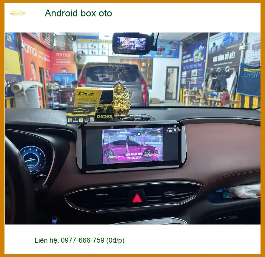 Anh Trường lắp Android box oto cho Kia Sorento tại Củ Chi tiện lợi hơn ảnh thực tế 4