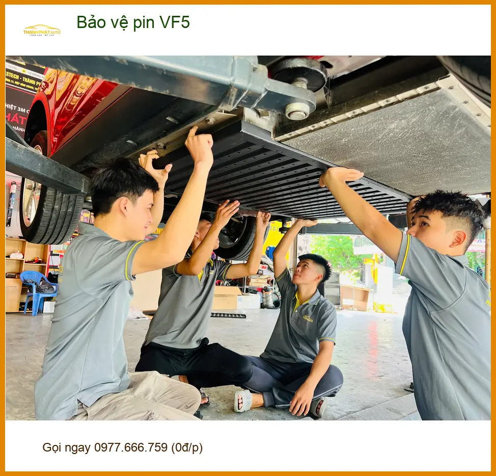 Anh Kiên tìm Trung tâm bảo vệ pin VinFast VF5 tại Quận Tân Phú uy tín