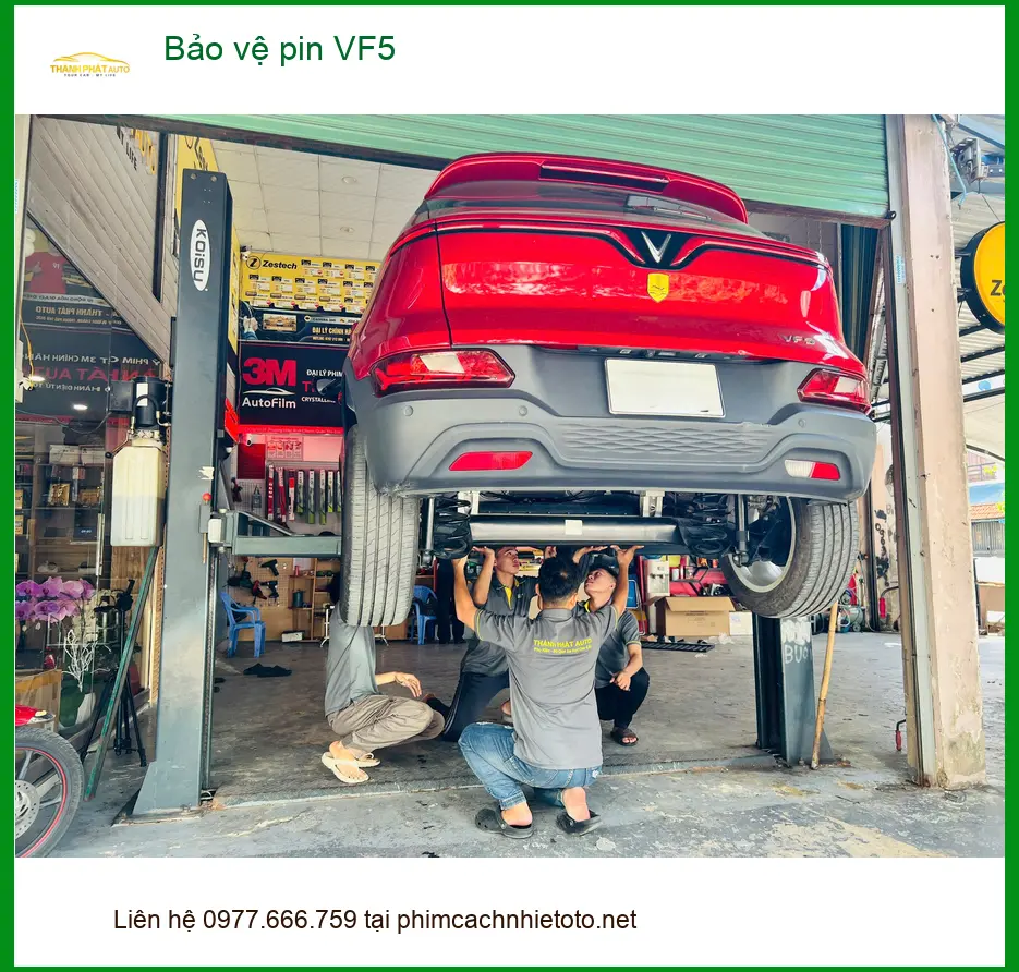 Anh Kiên tìm Trung tâm bảo vệ pin VinFast VF5 tại Quận Tân Phú uy tín ảnh thực tế 3