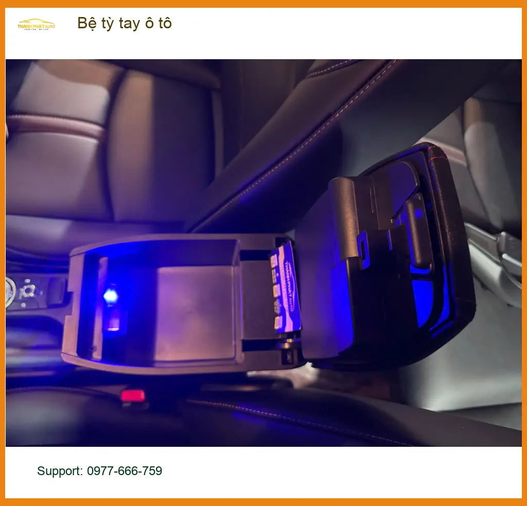 Cô Hà lắp bệ tỳ tay ô tô Kia Sorento tại Quận Phú Nhuận để nâng cao trải nghiệm lái ảnh thực tế 3