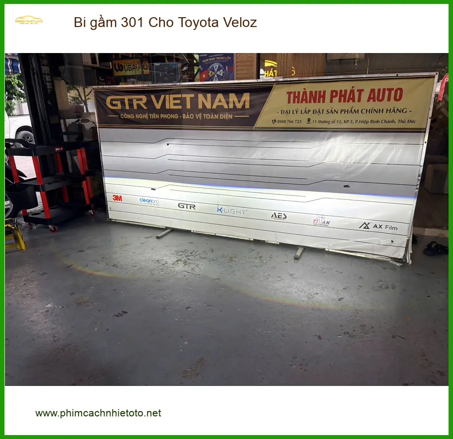 Anh Tùng lắp bi gầm 301 cho Toyota Veloz Quận Bình Tân vì đèn zin không đủ sáng ảnh thực tế 5