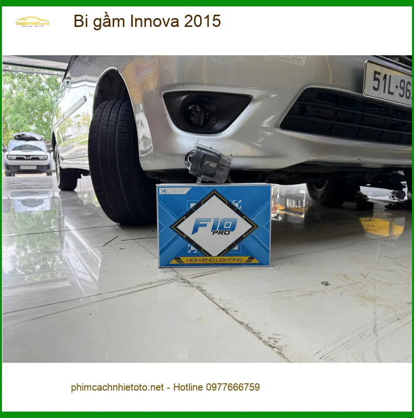Chú Cảnh độ bi gầm Innova 2015 Quận Phú Nhuận để lái xe an toàn hơn ảnh thực tế 2
