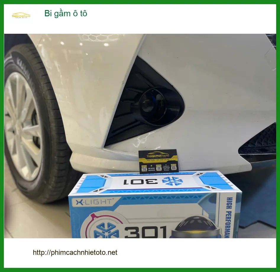 Anh Minh độ bi gầm ô tô cho Hyundai Accent tại Củ Chi tăng sáng an toàn ảnh thực tế 4