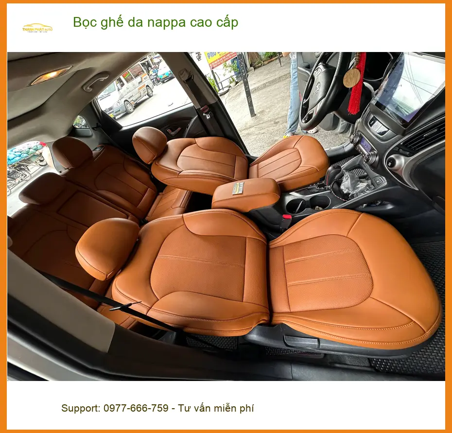 Anh Kiên bọc ghế da nappa cao cấp cho Hyundai Creta tại Quận 9 để nâng tầm nội thất ảnh thực tế 2