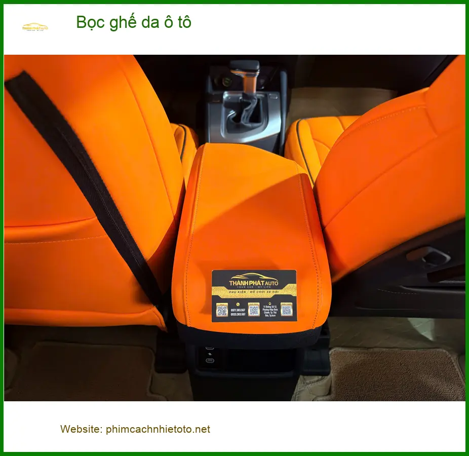 Anh Kiên bọc ghế da ô tô cho Honda CR-V tại Quận Thủ Đức ảnh thực tế 2