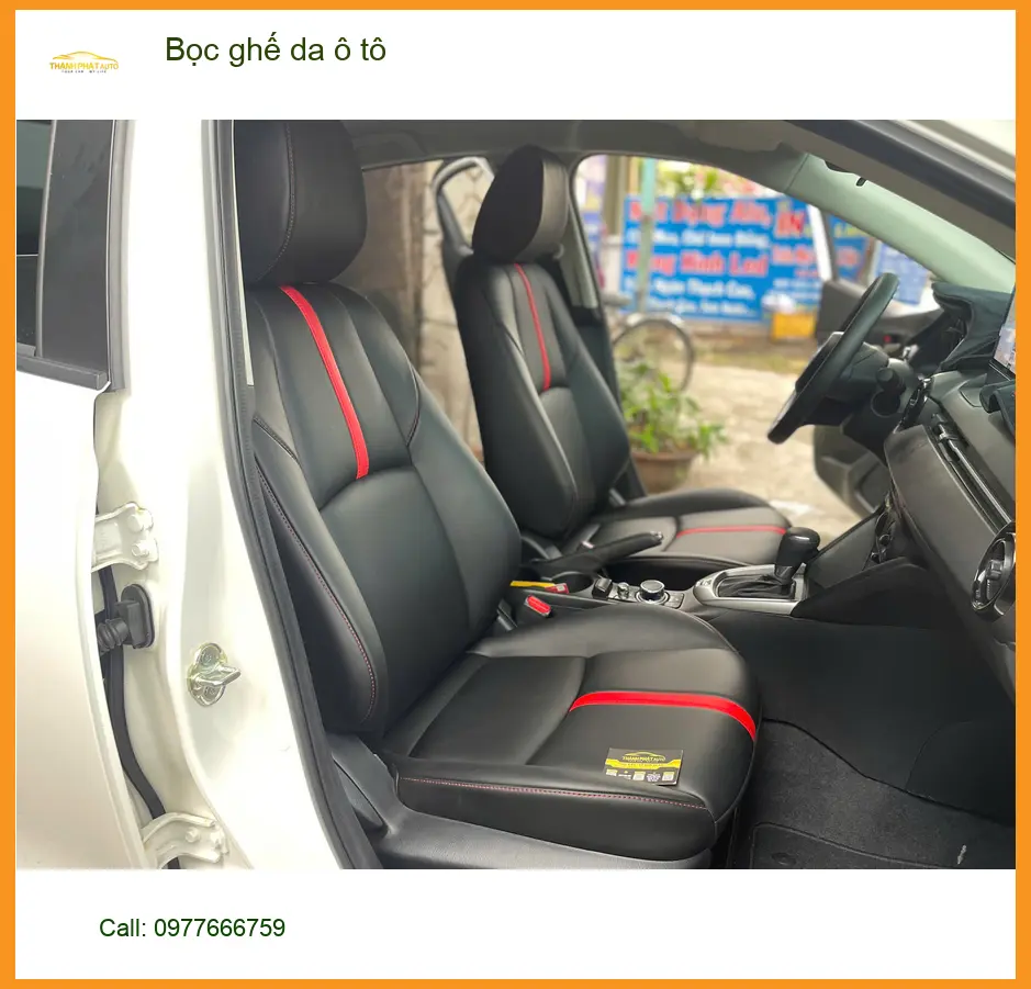 Anh Minh bọc ghế da Honda Civic tại Quận Bình Thạnh để nội thất luôn mới ảnh thực tế 3