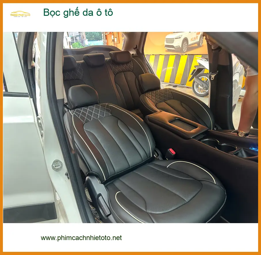 Anh Minh bọc ghế da ô tô Hyundai Accent tại Quận Huyện Cần Giờ để nâng tầm sang trọng ảnh thực tế 3