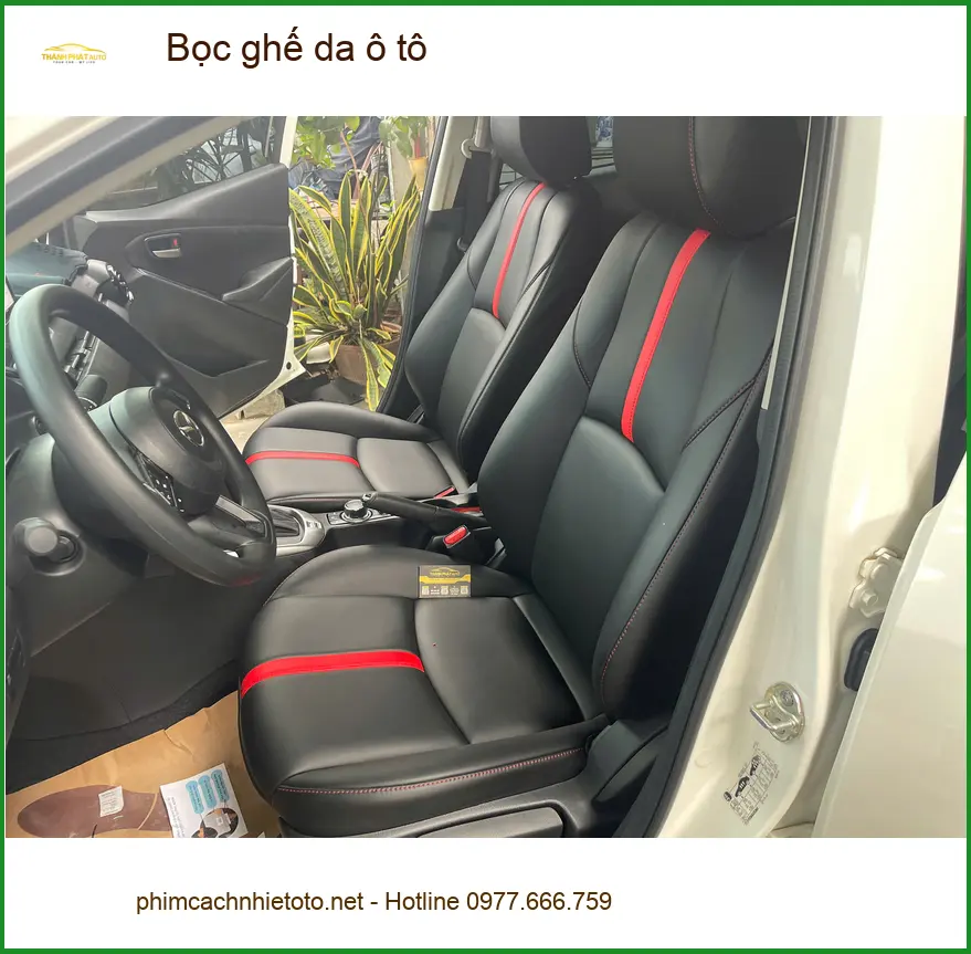 Chị Thảo Nguyên bọc ghế da ô tô VinFast Lux A2.0 tại Quận 7 ảnh thực tế 3