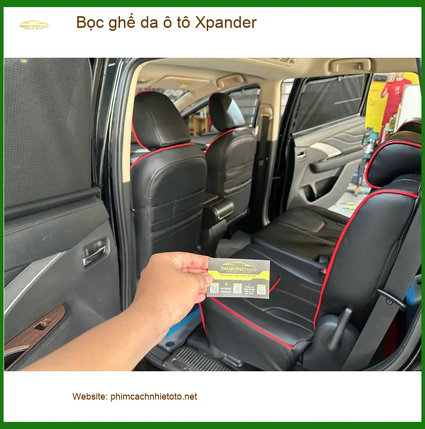 Anh Quang bọc ghế da ô tô Xpander Quận 3 để nâng tầm không gian xe ảnh thực tế 2