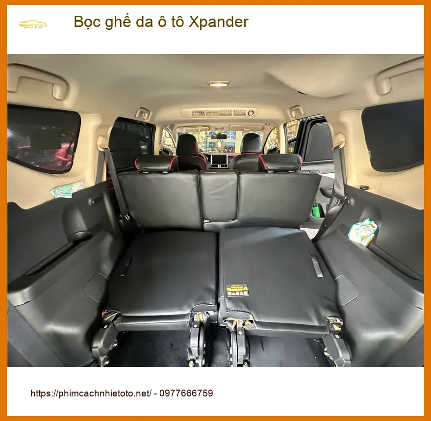 Anh Quang bọc ghế da ô tô Xpander Quận 3 để nâng tầm không gian xe ảnh thực tế 3
