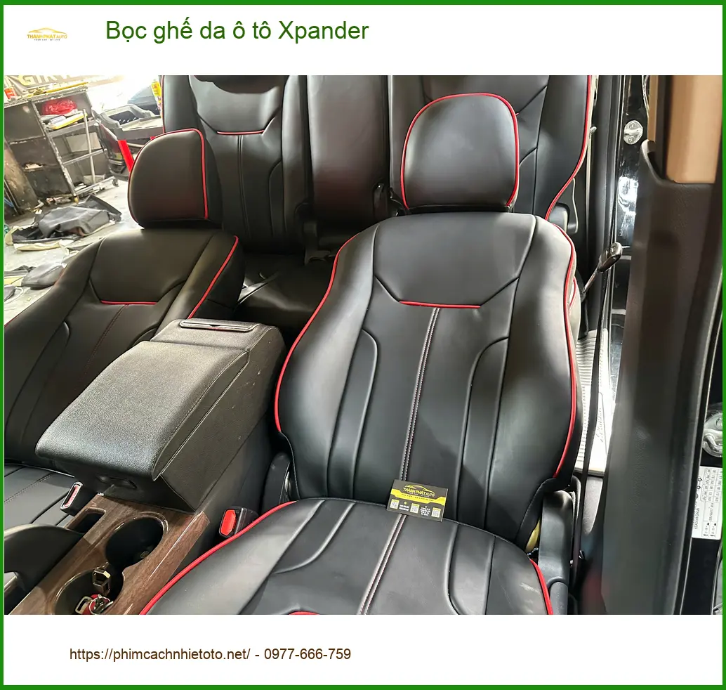 Anh Quang bọc ghế da ô tô Xpander Quận 3 để nâng tầm không gian xe ảnh thực tế 5