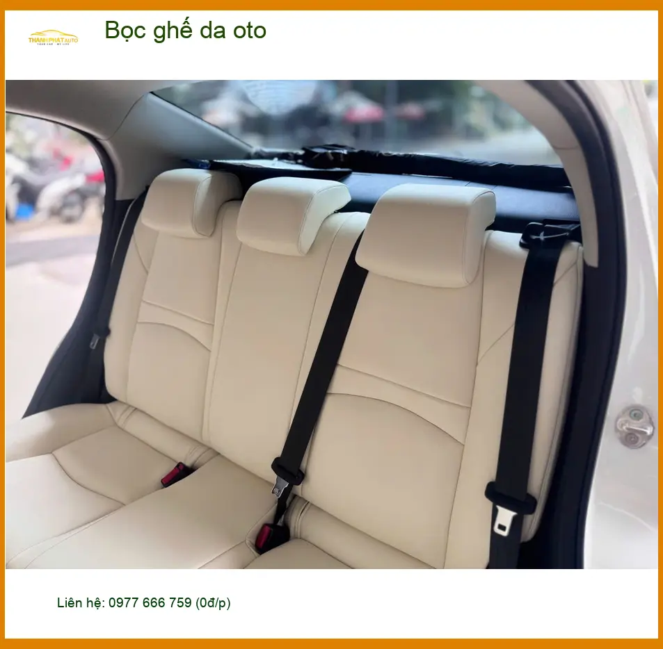Chị Thảo bọc ghế da ô tô Hyundai Creta tại Hóc Môn để nâng tầm không gian nội thất