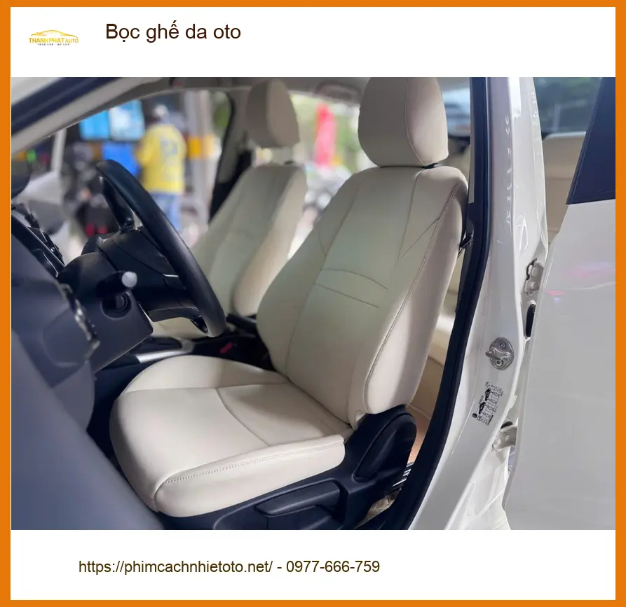 Chị Thảo bọc ghế da ô tô Hyundai Creta tại Hóc Môn để nâng tầm không gian nội thất ảnh thực tế 2