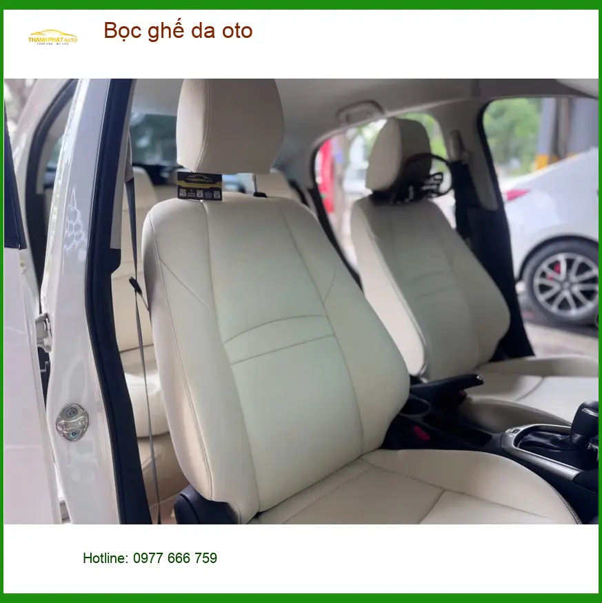 Chị Thảo bọc ghế da ô tô Hyundai Creta tại Hóc Môn để nâng tầm không gian nội thất ảnh thực tế 4