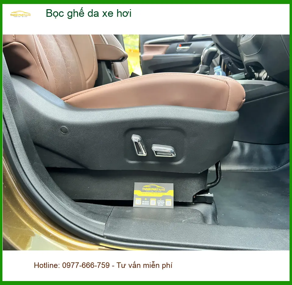 Chị Thảo bọc ghế da xe Kia K3 tại Quận 9 vì ghế cũ đã xuống cấp ảnh thực tế 3