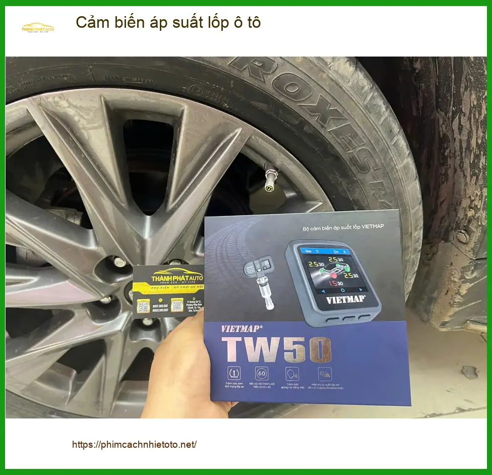 Chú Đình Phong lắp cảm biến áp suất lốp Hyundai Creta tại Củ Chi ảnh thực tế 2