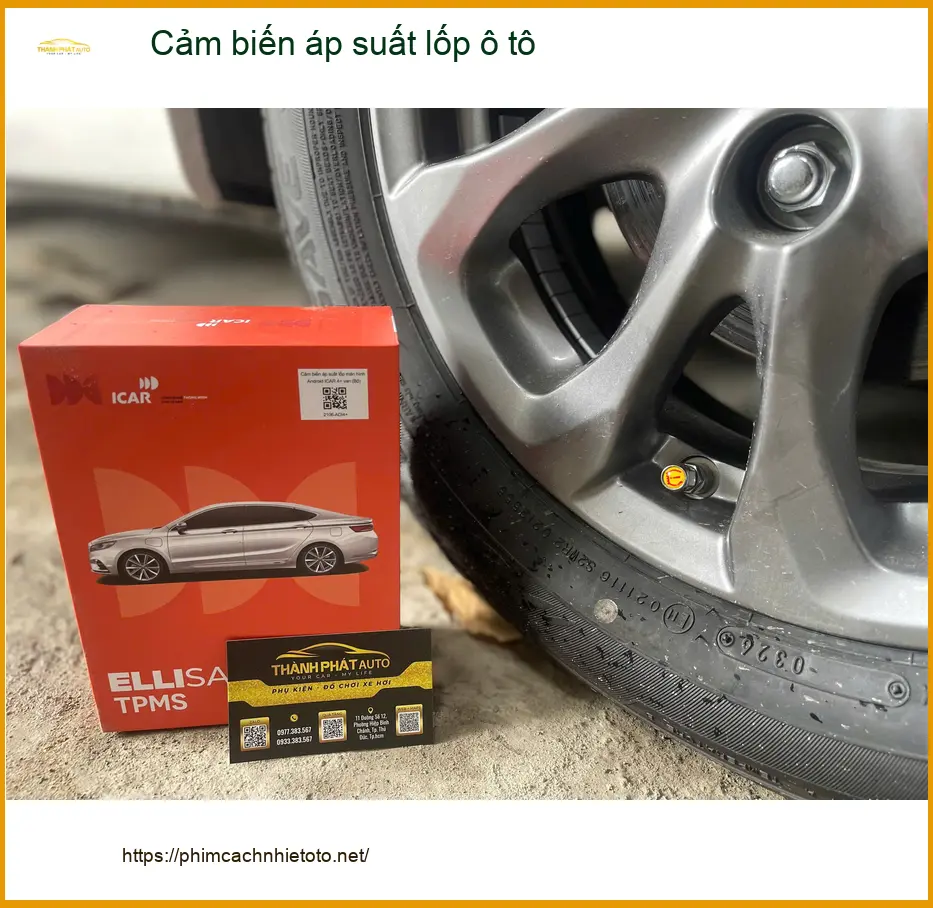 Chú An lắp cảm biến áp suất lốp ô tô Mazda CX-5 tại Thủ Đức an toàn ảnh thực tế 4