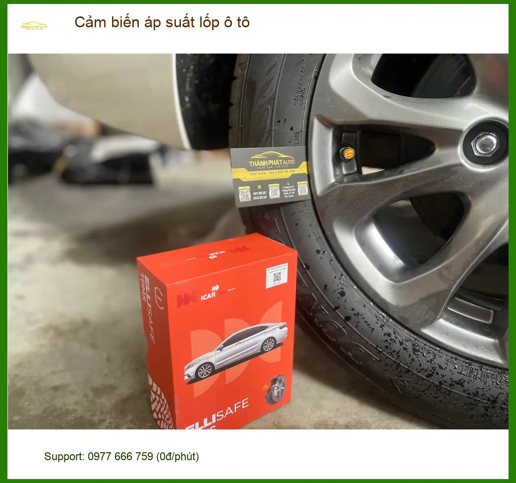 Anh Minh lắp cảm biến áp suất lốp Kia Sorento Quận 2 theo dõi lốp an toàn