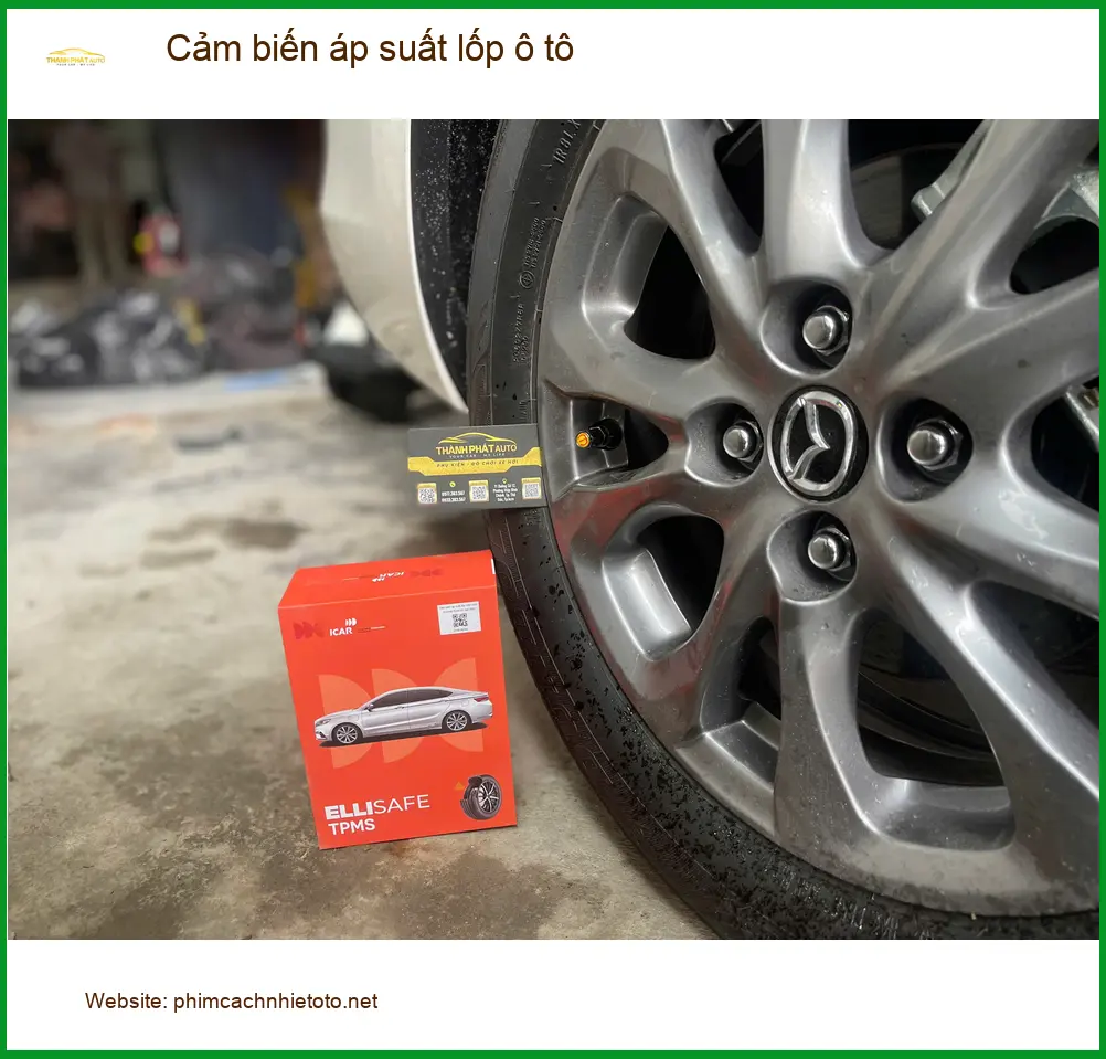 Anh Minh lắp cảm biến áp suất lốp Kia Sorento Quận 2 theo dõi lốp an toàn ảnh thực tế 4