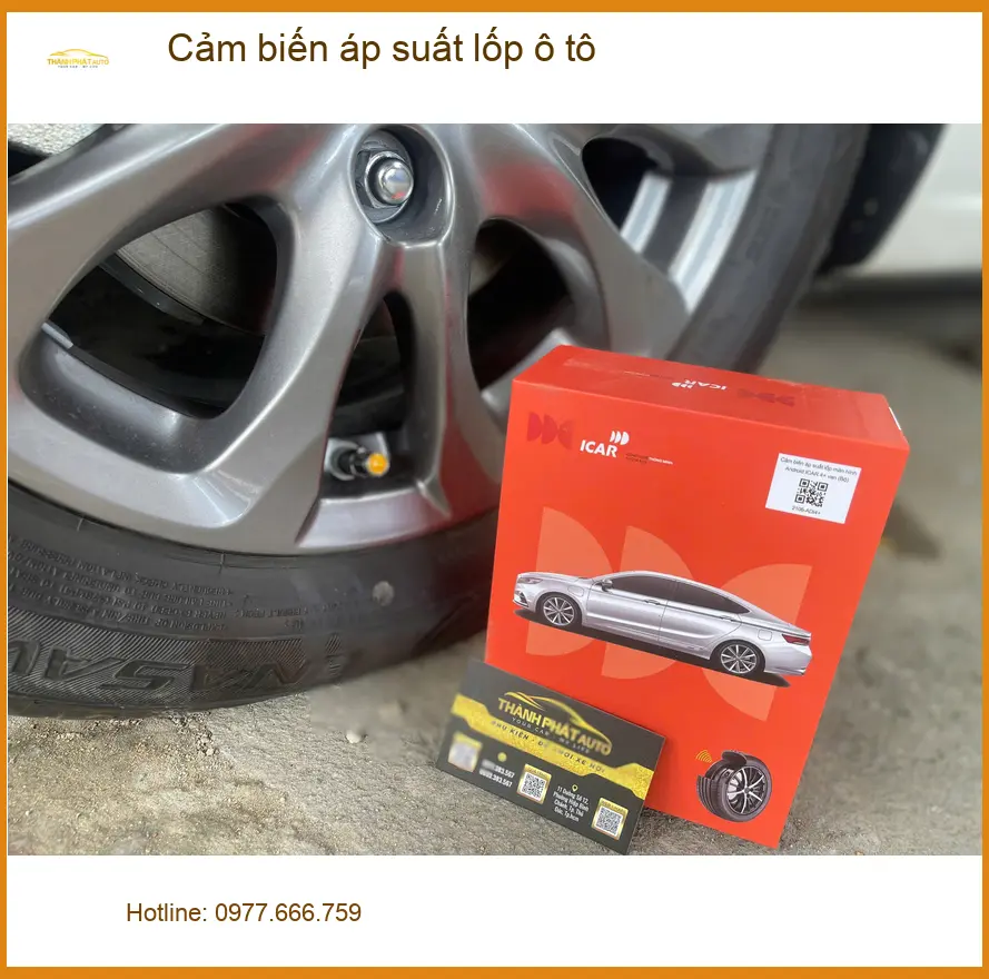 Cô Loan lắp cảm biến áp suất lốp ô tô cho Toyota Camry tại Quận Huyện Củ Chi ảnh thực tế 4