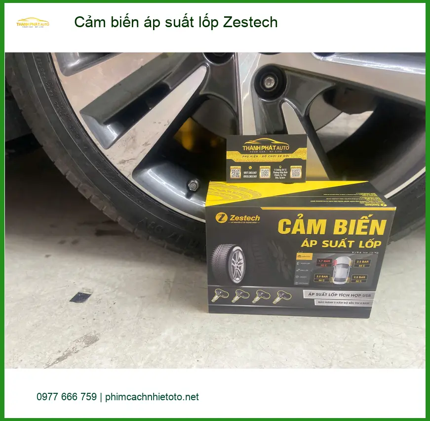 Anh Phong lắp Cảm biến áp suất lốp Zestech cho Kia K3 ở Quận 5 ảnh thực tế 4