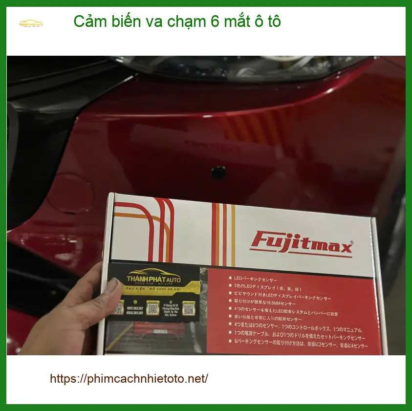 Anh Trung lắp cảm biến va chạm 6 mắt ô tô cho Honda CRV ở Quận 10 ảnh thực tế 2
