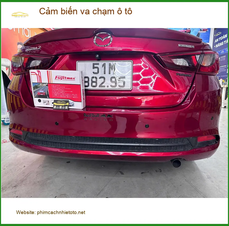 Anh Quân lắp cảm biến va chạm ô tô cho Hyundai Accent tại Quận 8 để lái xe an toàn ảnh thực tế 3