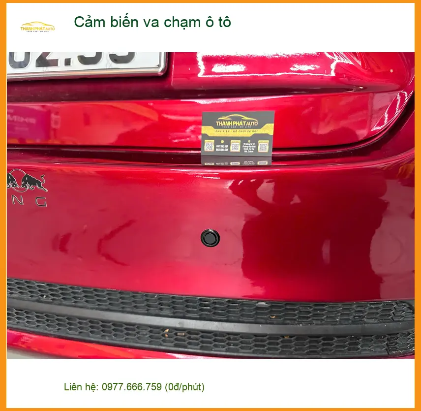 Anh Minh lắp Cảm biến va chạm ô tô cho Honda CR-V tại Quận 9 phòng tránh va quẹt ảnh thực tế 2