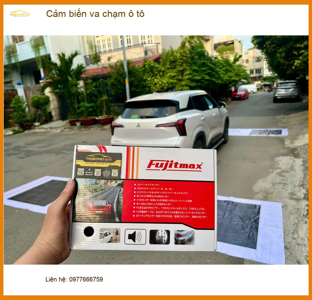 Anh Phi gắn cảm biến va chạm ô tô cho Toyota Vios tại Quận 9 ảnh thực tế 2