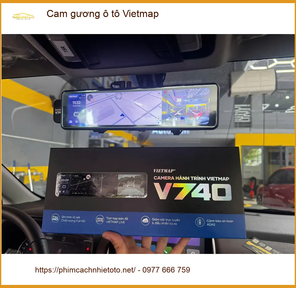 Anh Trọng lắp Cam gương ô tô Vietmap cho Kia K3 tại Quận 12 để ghi lại hành trình. ảnh thực tế 3