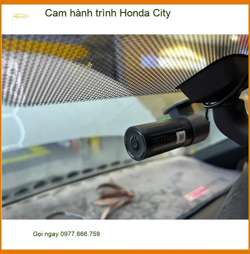 Anh Minh gắn cam hành trình Honda City Quận 3 sau va chạm nhẹ cần bằng chứng ảnh thực tế 3