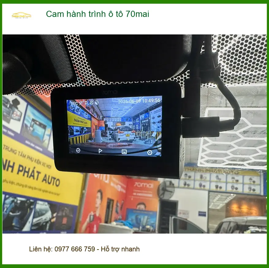 Anh Nam lắp Cam hành trình 70mai cho Kia Seltos ở Bình Chánh