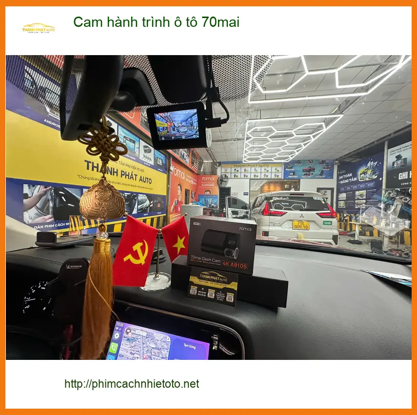 Chị Diệp lắp Cam hành trình ô tô 70mai cho Honda CR-V tại Quận 9 ảnh thực tế 3