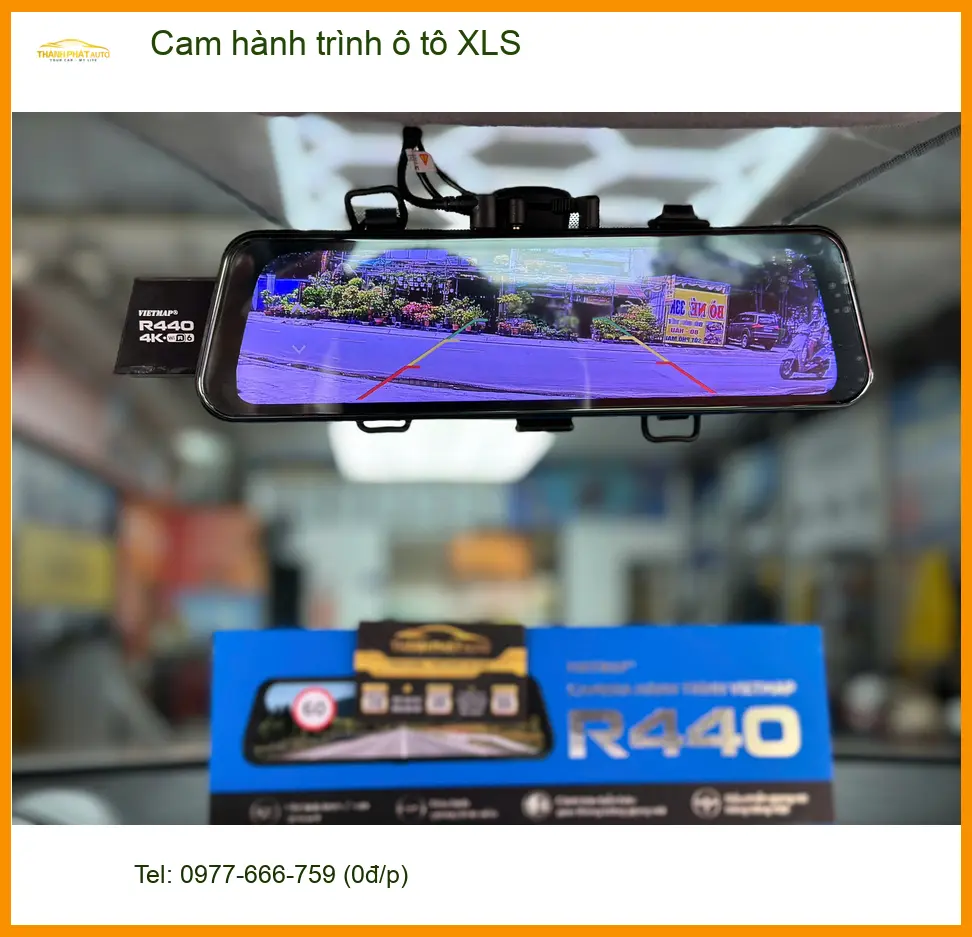 Cô Thảo lắp Cam hành trình ô tô XLS cho Mitsubishi Xpander ở Quận 11 ảnh thực tế 4