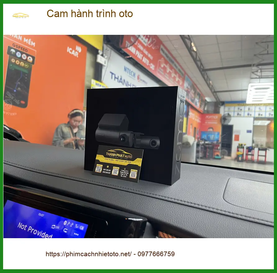Địa chỉ Lắp Cam hành trình oto cho Chị Thảo lái Honda CRV ở Quận Phú Nhuận