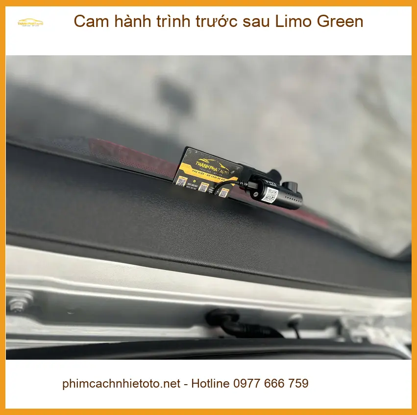 Trung tâm lắp Cam hành trình trước sau Limo Green uy tín, giá tốt tại Quận 12 ảnh thực tế 4