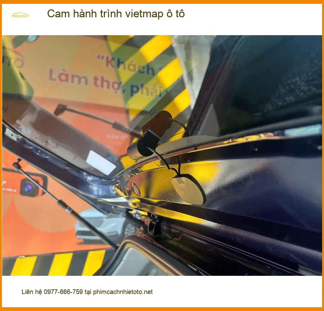 Anh Hùng Cường lắp cam hành trình Vietmap cho Kia K3 tại Quận Tân Bình cần ghi hình rõ nét ảnh thực tế 5