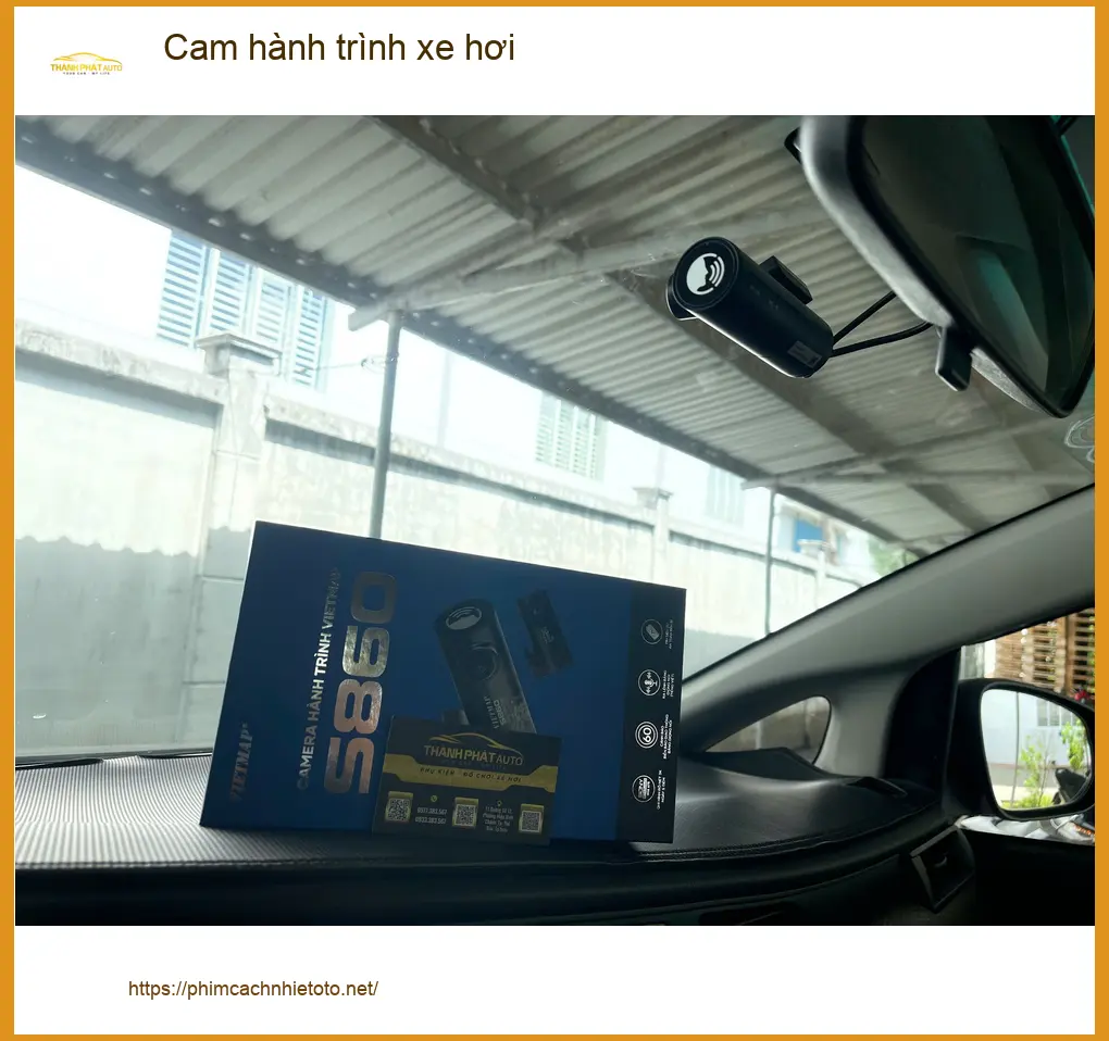 Anh Tùng lắp cam hành trình xe hơi Hyundai Accent tại Quận 10 ghi lại hành trình ảnh thực tế 2