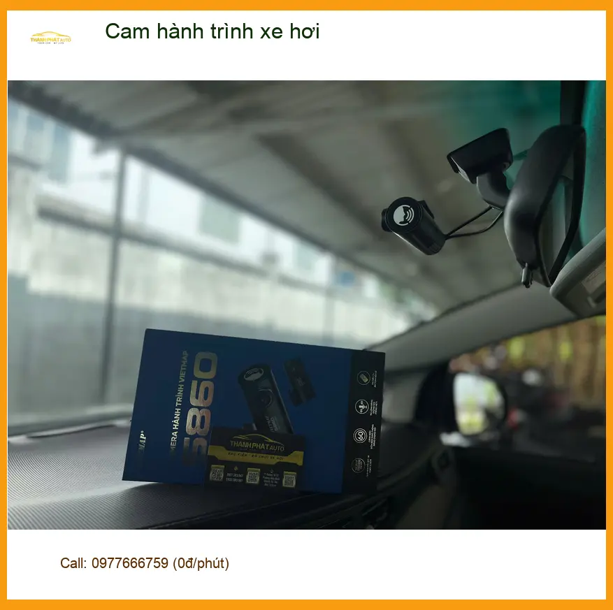 Chú Minh lắp cam hành trình xe hơi VinFast Lux A2.0 tại Quận Gò Vấp ảnh thực tế 5
